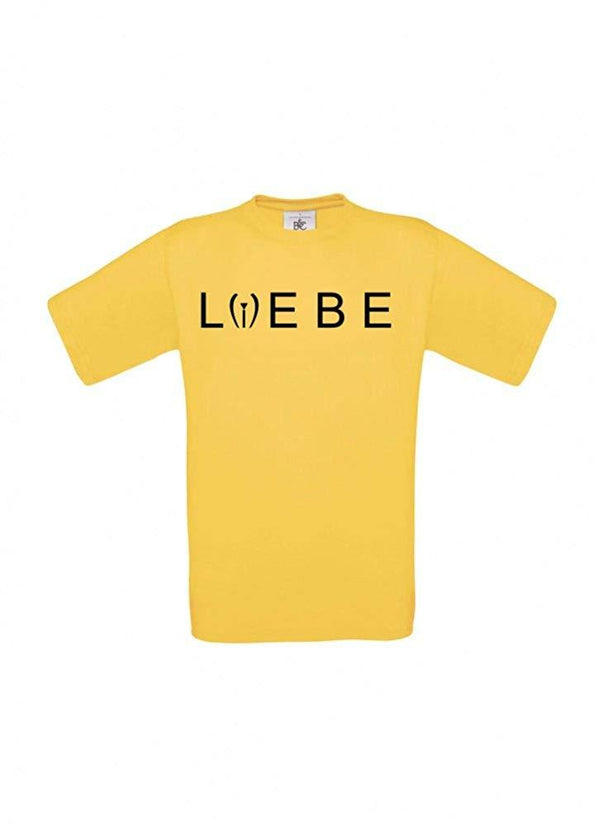 Herren T-Shirt - Liebe & Lebe - 100% Baumwolle ÖkoTex Handmade - Laake®