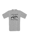 T Shirt - I Love Camping - Herren Shirt 100% Baumwolle ÖkoTex Handmade - Laake®