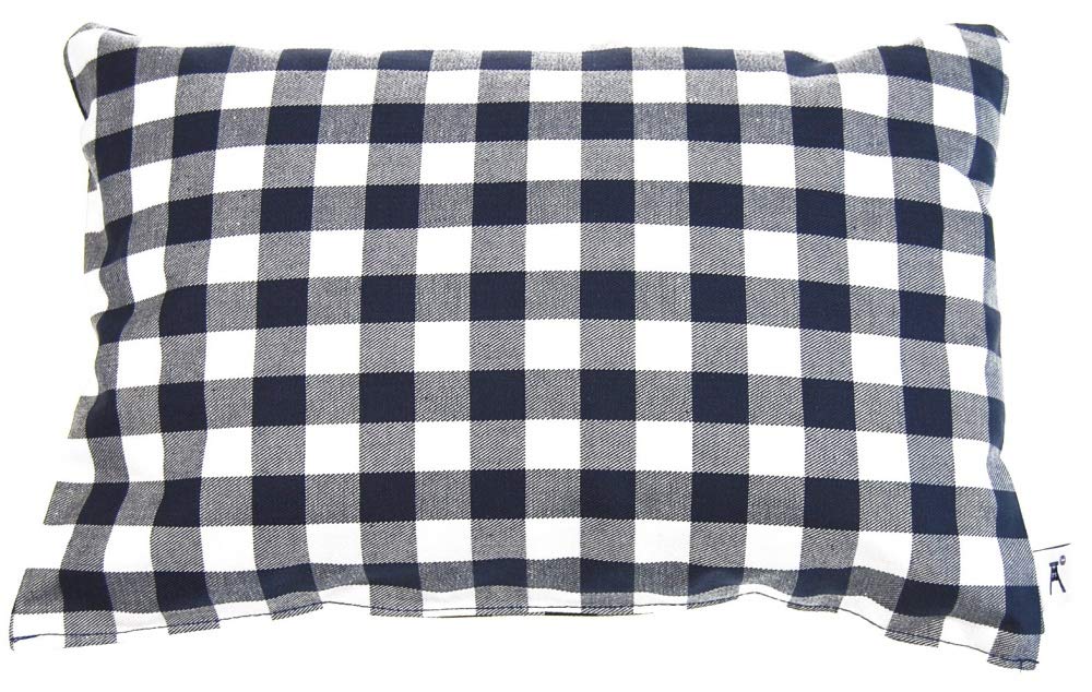Laake Zirbenkissen Füllung 100% Zirbenholz Kissen Baumwolle mit Hotelverschluß zum einfachen wechseln entspannend bei Kopfschmerz Schlafstörung Migräne Wetterfühligkeit - Laake®