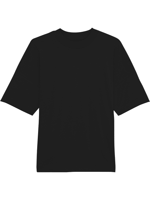 Bio-T-Shirt BLASTER Unisex Oversize Beidseitig Selbst Gestalten