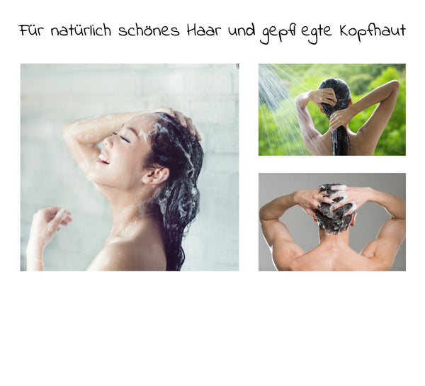 Festes Shampoo Eukalyptus mit Arganöl für kräftiges Haar und gesunde Kopfhaut vegan unverpackt Bar 5,90EUR / 100g - Laake®