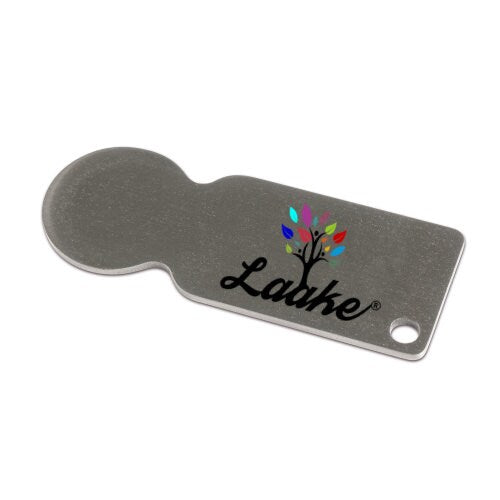 Shopping cart chip Shopping cart solver printed with your own motif as a key fob | Personalized