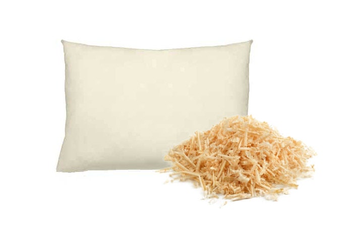 Swiss stone pine cushion Cotton flotsam filled with Tyrolean pine wood | Dimensions: 30 x 20 x 9 cm